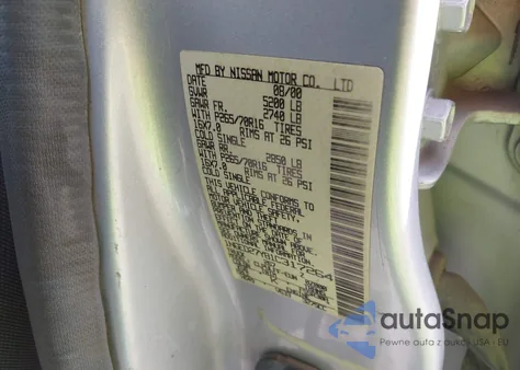 2001 Nissan Frontier Se-V6 from USA, damaged, VIN 1N6ED27Y81C317264